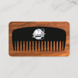 Carte De Visite Coiffeur Peigne Salon de coiffure