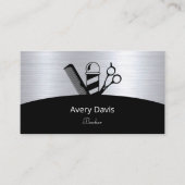 Carte De Visite Coiffeur professionnel Coiffeur Barbier (Devant)