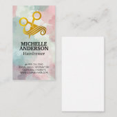 Carte De Visite Coiffeur | Salon de beauté (Devant / Derrière)