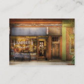 Carte De Visite Coiffeur - salon de coiffure de Towne, nom, (Dos)