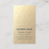 Carte De Visite Coiffeur Salon de maquillage Chic Orange Ciseaux o (Dos)