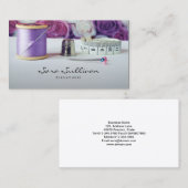 Carte De Visite Coiffeur Seamstress Tailor (Devant / Derrière)