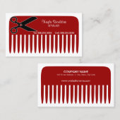 Carte De Visite Coiffeur Styliste (Devant / Derrière)