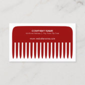 Carte De Visite Coiffeur Styliste (Dos)