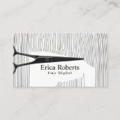 Carte De Visite Coiffeur Stylo Coiffeur Coiffeur Professionnel (Devant)