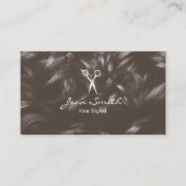 Carte De Visite Coiffeur Stylo Coiffeur Salon de coiffure (Devant)