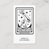 Carte De Visite Coiffeur Tarot (Devant)