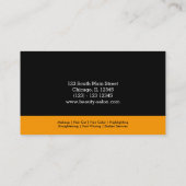 Carte De Visite Coiffeuse (Dos)