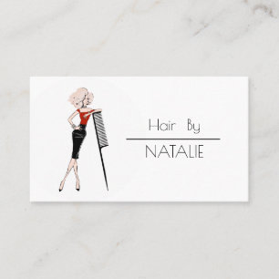 Carte De Visite Coiffeuse