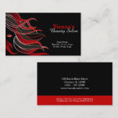 Carte De Visite Coiffeuse (Devant / Derrière)