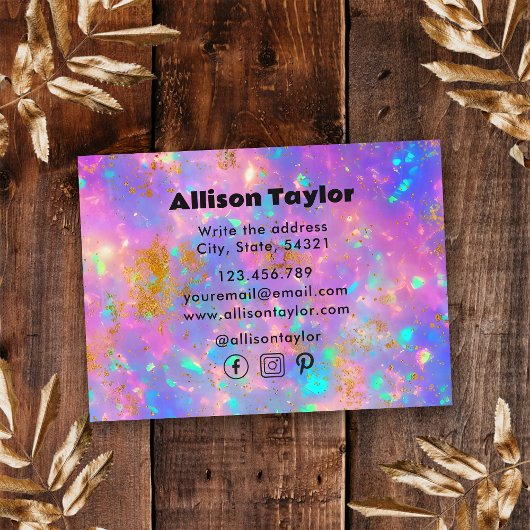 Carte De Visite Coiffeuse en pierre de taille Retro Abstrait