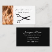 Carte De Visite Coiffeuse professionnelle Salon Beauté (Devant / Derrière)