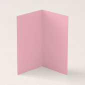 Carte De Visite Coiffeuse professionnelle sobre rose feminine (Intérieur)