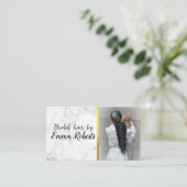 Carte De Visite Coiffure Mariage (Debout devant)