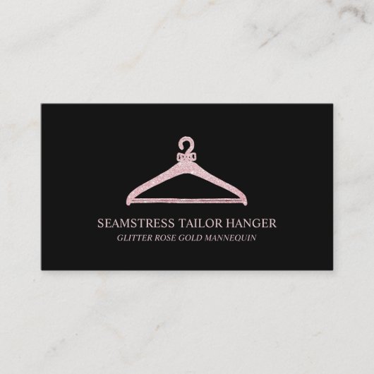 Carte De Visite Coin de la plateforme Seamstress (Devant)