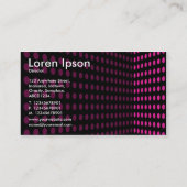 Carte De Visite Coin de ton - Rose chaud (Dos)