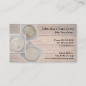 Carte De Visite Coin Dealer Business Card (Devant)