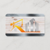 Carte De Visite Col bleu | Acier | Constructeur | Construction (Dos)