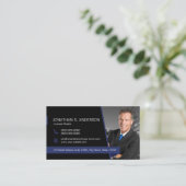 carte de visite Coldwell Banker Black-Blue (Debout devant)