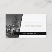 carte de visite Coldwell Banker Blanc-Noir (Dos)