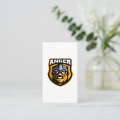 Carte De Visite colère (Debout devant)