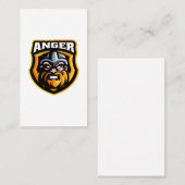 Carte De Visite colère (Devant / Derrière)