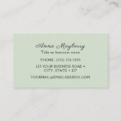 Carte De Visite Colibri (Dos)