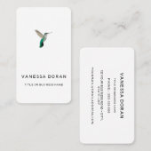 Carte de visite Colibri (Devant / Derrière)