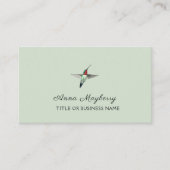 Carte De Visite Colibri (Devant)