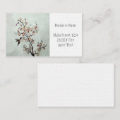 Carte De Visite colibri (Devant / Derrière)