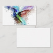 Carte De Visite Colibri d'aquarelle (Devant / Derrière)