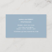 Carte De Visite Colibri de Cerulean (Dos)