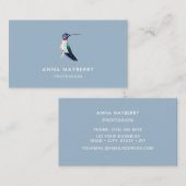 Carte De Visite Colibri de Cerulean (Devant / Derrière)