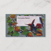 Carte De Visite Colibri et Ivy (Devant)