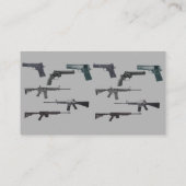 Carte De Visite Collage d'armes (Dos)