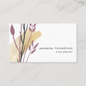 Carte De Visite Collage de pointes géométriques tendance (Devant)