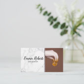 Carte De Visite Collage de sucre Épilation de la peau de l'élimina (Debout devant)