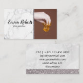 Carte De Visite Collage de sucre Épilation de la peau de l'élimina (Devant / Derrière)