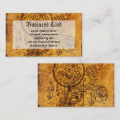 Carte De Visite Collage des horloges (Devant / Derrière)