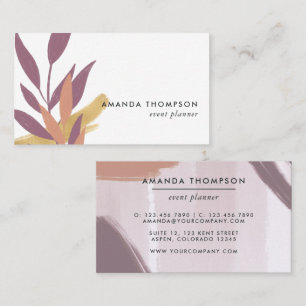 Carte de visite Collage Traits Tendances
