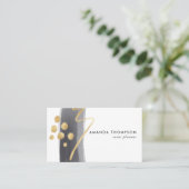 Carte de visite Collage Traits Tendances (Debout devant)