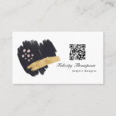 Carte de visite Collage Traits Tendances (Devant)