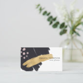 Carte de visite Collage Traits Tendances (Debout devant)