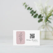 Carte de visite Collage Traits Tendances (Debout devant)