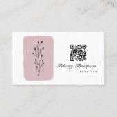 Carte de visite Collage Traits Tendances (Devant)
