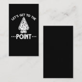 Carte De Visite Collecte de pierre du collecteur de chasse de poin (Devant / Derrière)