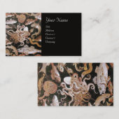 CARTE DE VISITE COLLECTE POMPEII / OCÉAN - SCÈNE DE VIE MARINE (Devant / Derrière)