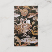 CARTE DE VISITE COLLECTE POMPEII / OCÉAN - SCÈNE DE VIE MARINE (Dos)