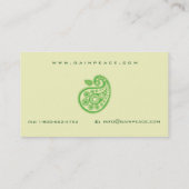 Carte De Visite Collection2 féminin (Dos)