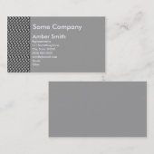 Carte De Visite Collection de bordures de gauche (Devant / Derrière)